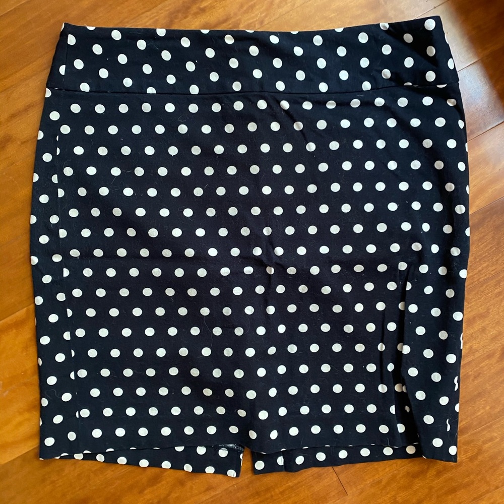 Banana Republic Polka Dot Pencil Skirt